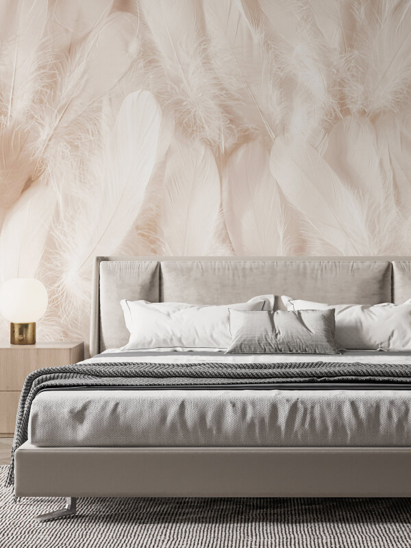 Tapet Angelic Feathers