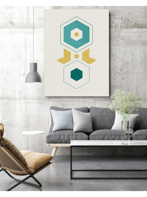 Canvas Geometric 37