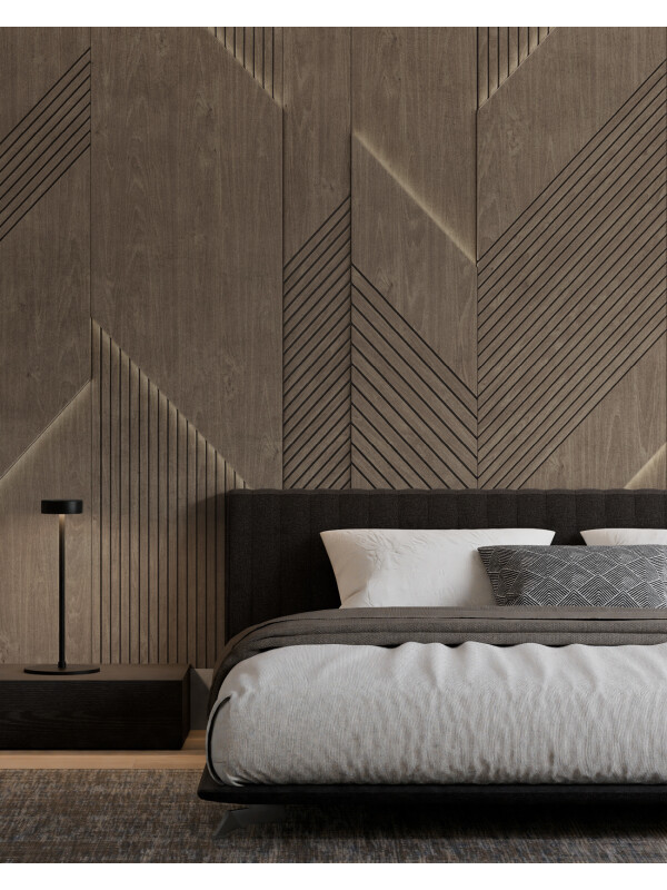 Tapet Madera Dark Vizualizare 2