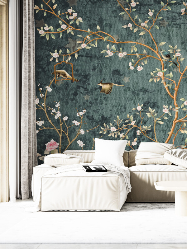 Tapet Birds Garden 1