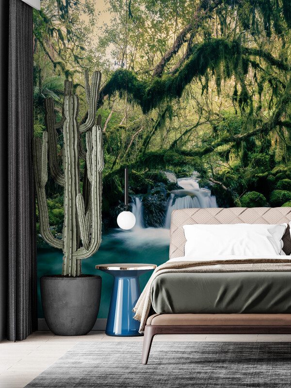 Tapet Moss Waterfall 2