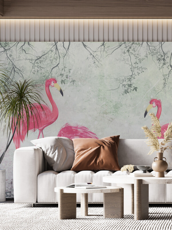 Tapet Flamingo Land 1