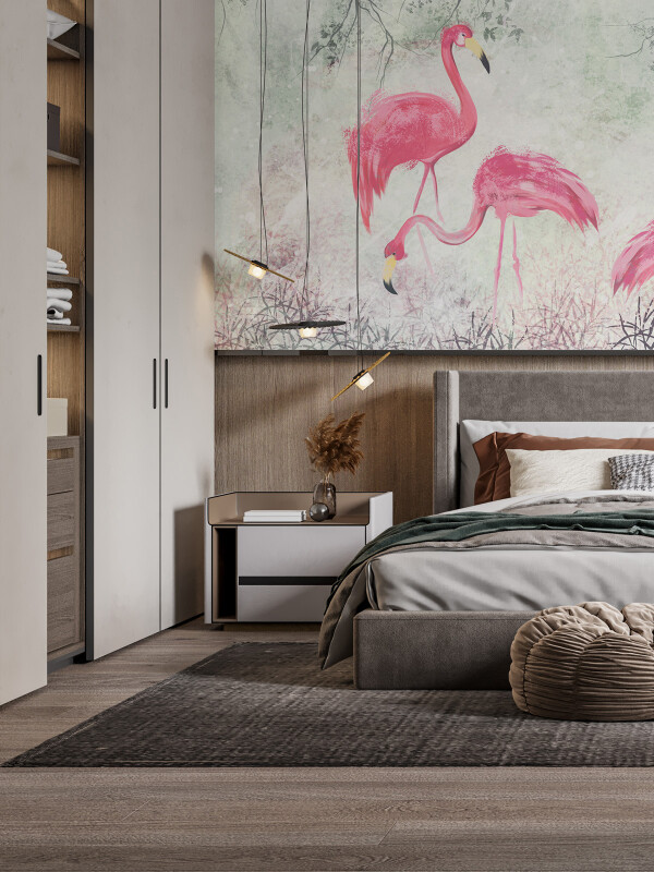 Tapet Flamingo Land 2
