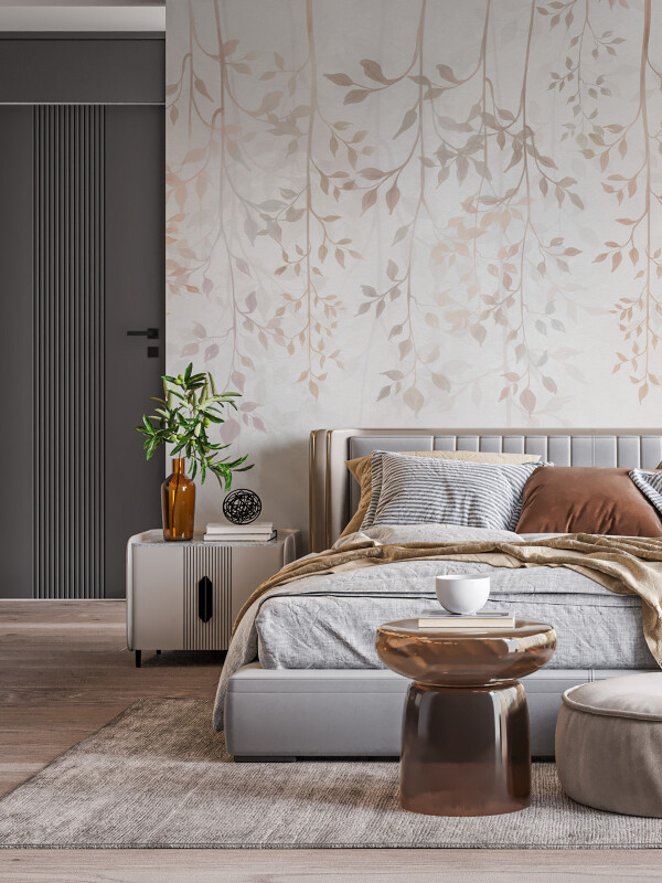 Tapet Leaf Curtain 1