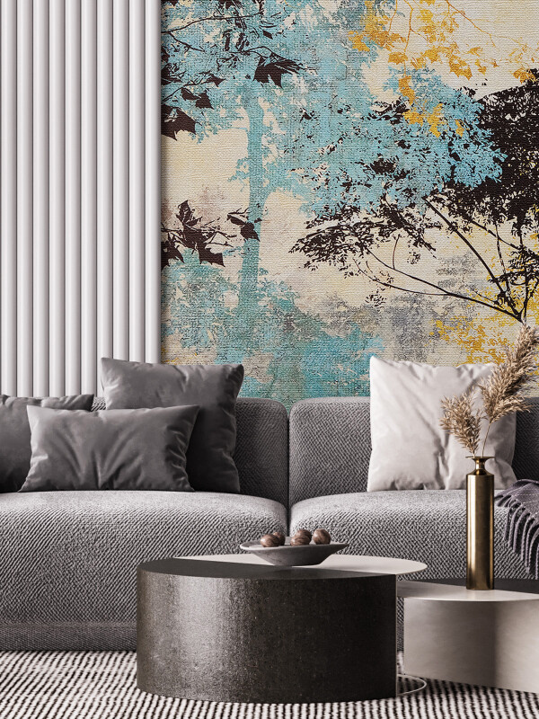 Tapet Palette of trees 2