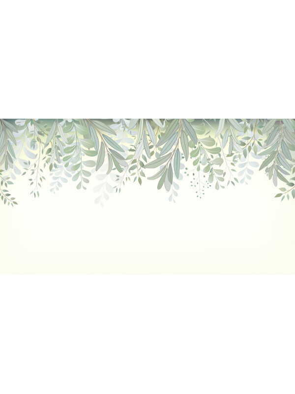 Tapet Playful Leaves 3