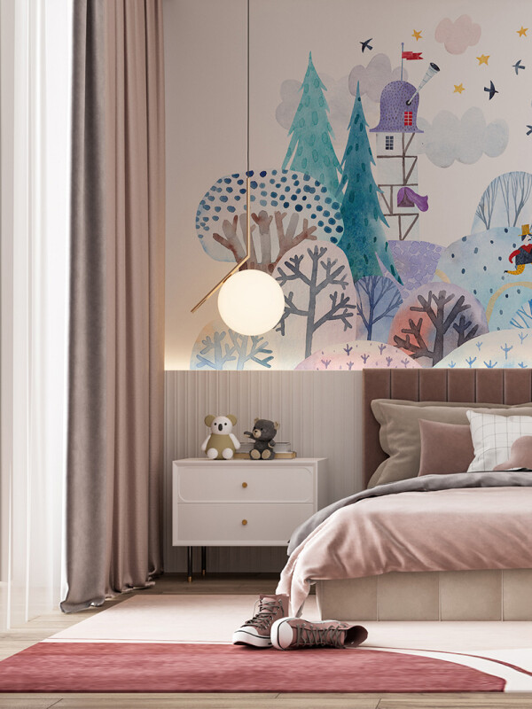 Tapet Enchanted Vines 4