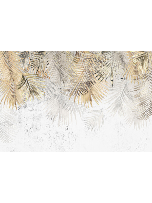 Tapet Golden Leaves 2