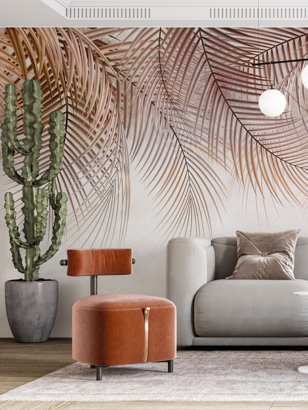 Tapet Heated Leaves 1