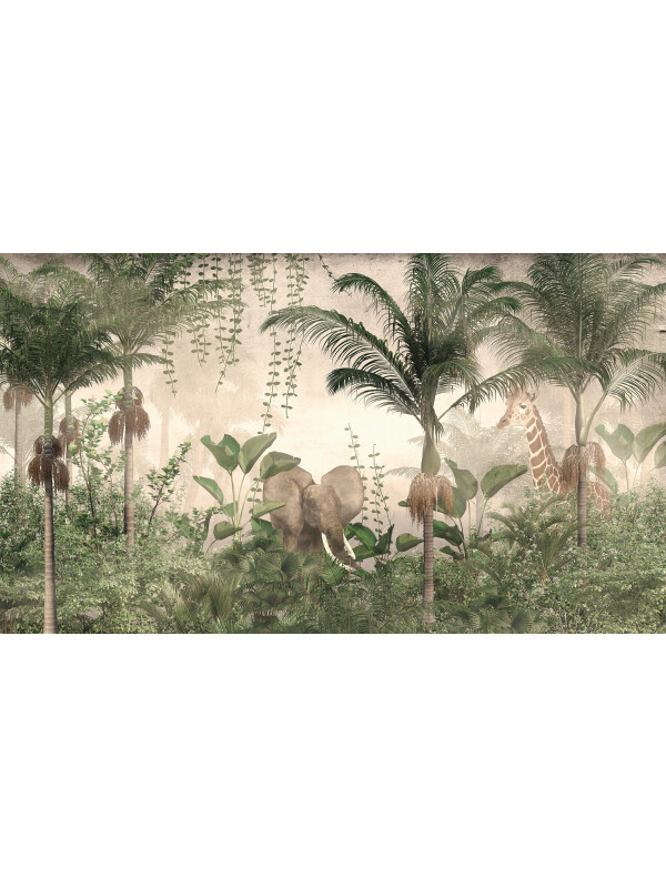 Tapet Tropical Fauna & Flora 2