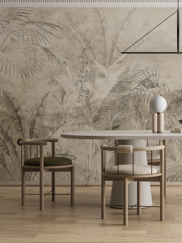 Tapet Tropical Lines 1