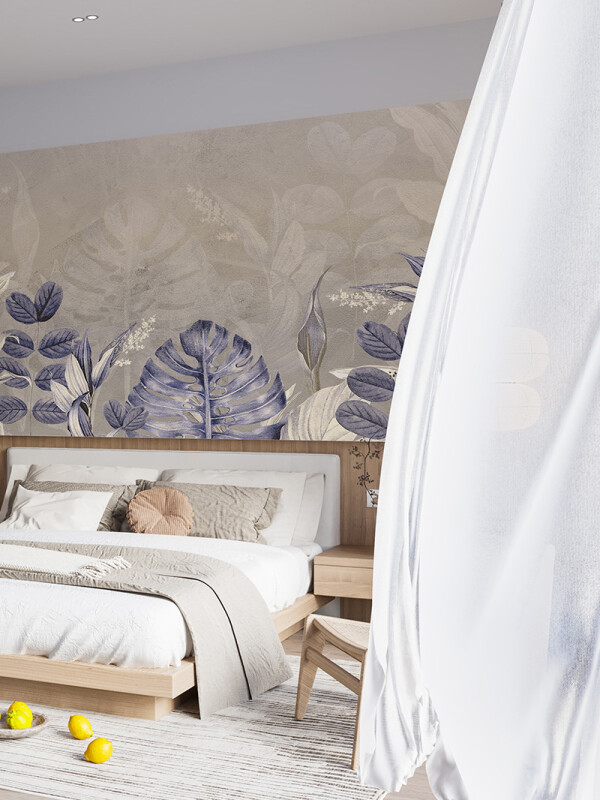 Tapet Violet Canopy 2