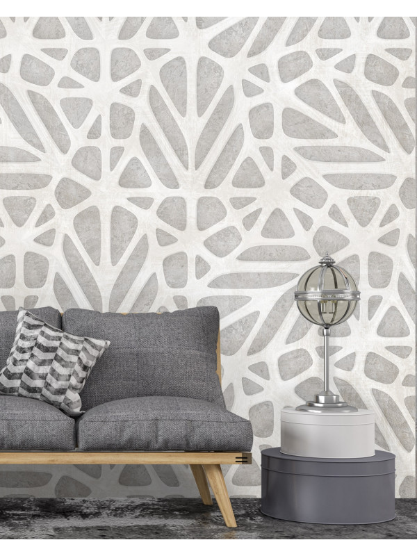 Lattice Tiles Grey