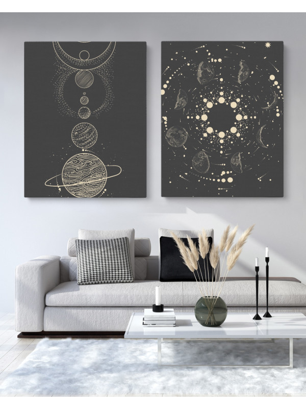 Canvas Moon Phases 11