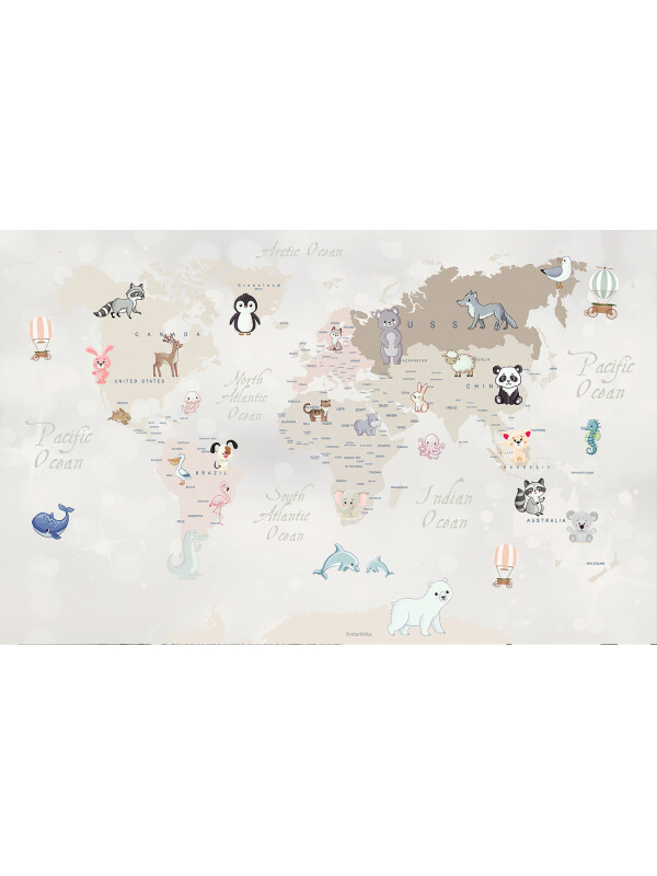 Cute World Map