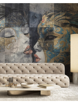 Masked Kiss