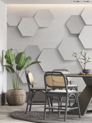 Hexagonal 3D 1