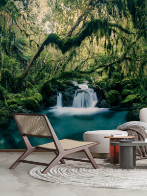 Tapet Moss Waterfall 1