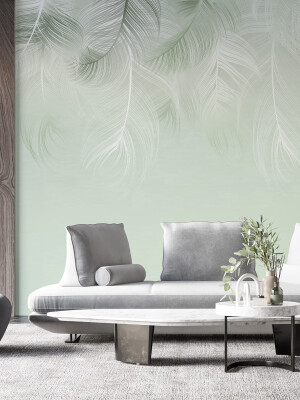 Tapet Decorative Feathers 1