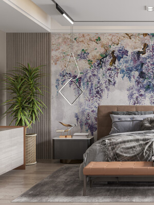 Tapet Painted Strokes 1