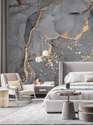 Tapet Golden Veins 1