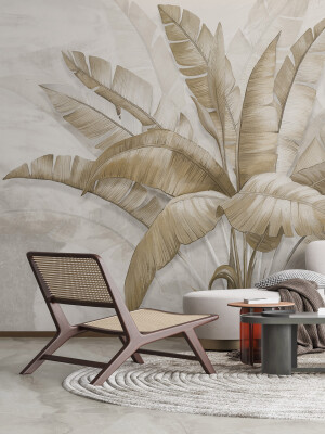 Tapet Majestic Leaves 1