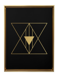 Art Deco 12 Gold