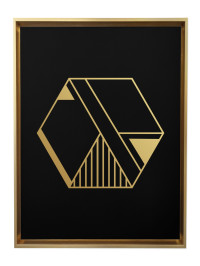 Art Deco 8 Gold