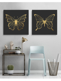 Canvas Papillon 4