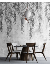Flowing Vines Grey