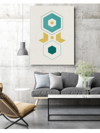 Canvas Geometric 37