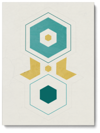 Canvas Geometric 37