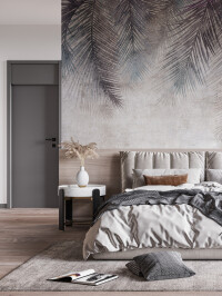 Tapet Palm Leaves Vintage 1