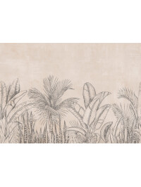 Tapet Tropical Sketch 3