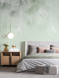 Tapet Decorative Feathers 2