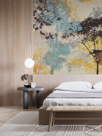 Tapet Palette of trees 1