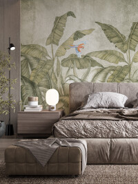 Tapet Parrots Playground 1