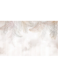 Tapet Tropical Leaves Beige 3