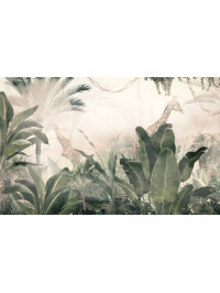 Tapet Giraffe Gathering 2