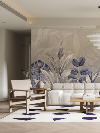 Tapet Violet Canopy 1