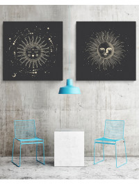 Canvas Moon Phases 1