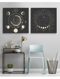 Canvas Moon Phases 3