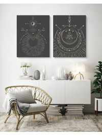 Canvas Moon Phases 13