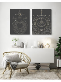 Canvas Moon Phases 14